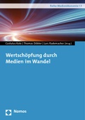 Cover: Wertsch&ouml;pfung durch Medien im Wandel - Nomos