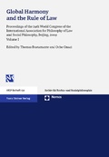 Cover: Global Harmony and the Rule of Law - Nomos