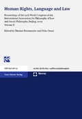 Cover: Human Rights, Language and Law - Nomos