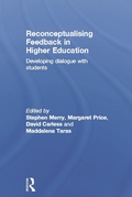 Cover: Reconceptualising Feedback in Higher Education - Routledge