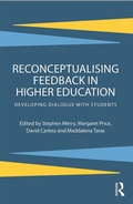 Cover: Reconceptualising Feedback in Higher Education - Routledge
