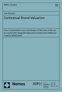 Abbildung von: Contextual Brand Valuation - Nomos