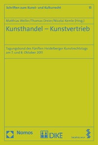 Abbildung von: Kunsthandel - Kunstvertrieb - Nomos