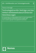 Cover: Technologietransfer-Vertr&auml;ge und das Verbot wettbewerbsbeschr&auml;nkender Vereinbarungen - Nomos