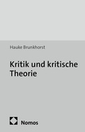 Cover: Kritik und kritische Theorie - Nomos