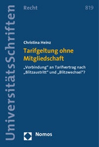 Abbildung von: Tarifgeltung ohne Mitgliedschaft - Nomos