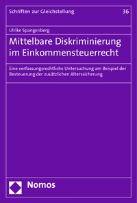 Abbildung von: Mittelbare Diskriminierung im Einkommensteuerrecht - Nomos