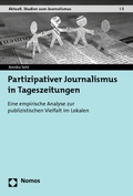 Cover: Partizipativer Journalismus in Tageszeitungen - Nomos