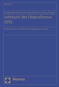 Bild: Jahrbuch des Föderalismus 2012 - Nomos