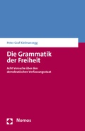 Cover: Die Grammatik der Freiheit - Nomos
