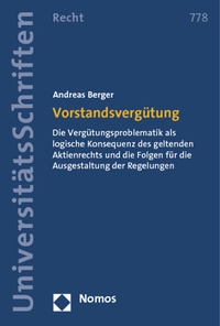 Abbildung von: Vorstandsvergütung - Nomos