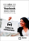 Cover: ((( ABA ))) Audio Branding Academy Yearbook 2012/2013 - Nomos