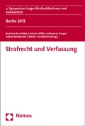 Cover: Strafrecht und Verfassung - Nomos