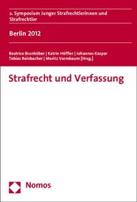 Enlarge image Cover: Strafrecht und Verfassung - Nomos