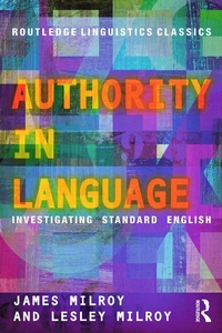 Enlarge image Cover: Authority in Language - Routledge