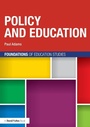 Cover: Policy and Education - Routledge