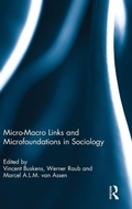 Cover: Micro-Macro Links and Microfoundations in Sociology - Routledge