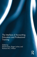 Cover: The Interface of Accounting Education and Professional Training - Routledge