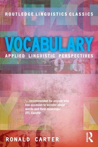 Abbildung von: Vocabulary - Routledge