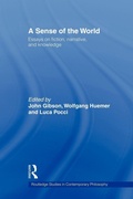 Cover: A Sense of the World - Routledge