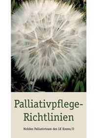 Abbildung von: Palliativpflege-Richtlinien - Books on Demand