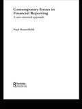Cover: Contemporary Issues in Financial Reporting - Routledge