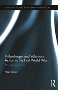 Cover: Philanthropy and Voluntary Action in the First World War - Routledge
