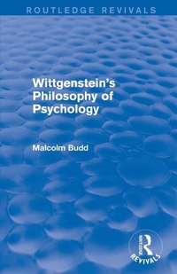 Enlarge image Cover: Wittgenstein's Philosophy of Psychology (Routledge Revivals) - Routledge