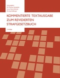 Cover: Kommentierte Textausgabe zum revidierten Strafgesetzbuch - BoD - Books on Demand