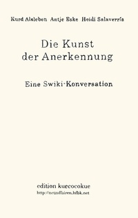 Enlarge image Cover: Die Kunst der Anerkennung - BoD - Books on Demand