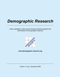 Cover: Demographic Research, Volume 11 - BoD - Books on Demand