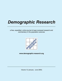 Enlarge image Cover: Demographic Research, Volume 12 - BoD - Books on Demand