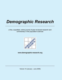 Enlarge image Cover: Demographic Research, Volume 14 - BoD - Books on Demand