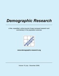 Cover: Demographic Research, Volume 15 - BoD - Books on Demand