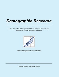 Enlarge image Cover: Demographic Research, Volume 15 - BoD - Books on Demand