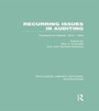 Cover: Recurring Issues in Auditing (RLE Accounting) - Routledge