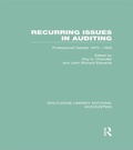 Cover: Recurring Issues in Auditing (RLE Accounting) - Routledge