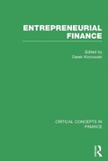 Cover: Entrepreneurial Finance - Routledge
