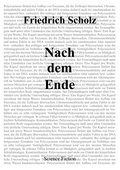 Cover: Nach dem Ende - BoD - Books on Demand