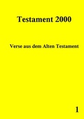 Cover: Testament 2000 Band 1 - BoD - Books on Demand