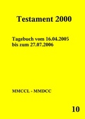 Cover: Testament 2000 Band 10 - BoD - Books on Demand