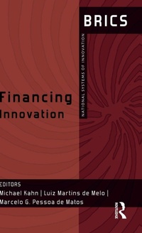 Enlarge image Cover: Financing Innovation - Routledge India