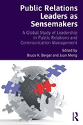 Cover: Public Relations Leaders as Sensemakers - Routledge