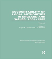 Abbildung von: Accountability of Local Authorities in England and Wales, 1831-1935 Volume 2 (RLE Accounting) - Routledge