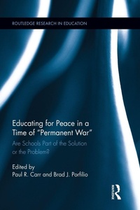 Enlarge image Cover: Educating for Peace in a Time of Permanent War - Routledge