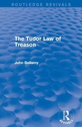 Cover: The Tudor Law of Treason (Routledge Revivals) - Routledge