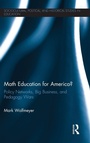 Cover: Math Education for America? - Routledge