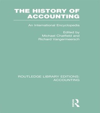 Abbildung von: The History of Accounting (RLE Accounting) - Routledge