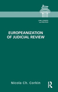Abbildung von: Europeanization of Judicial Review - Routledge