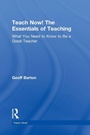 Cover: Teach Now! The Essentials of Teaching - Routledge